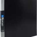 ITOYA Original Art ProFolio 18x24 Black Photo Album Book with 48 Pages - Protective Binder with Plastic Sleeves