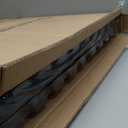 SUPERJARE 0.4'' Thick 6 Pcs 24 Sq Ft Rubber Top Exercise Equipment Mats, High Density EVA Foam Mats with Rubber Top, Interlocking Gym Flooring for Home Gym, Protective Workout Mat, Black