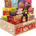 Frito-Lay Ultimate Snack Care Package, Variety Assortment of Chips, Cookies, Crackers & More, 3.39 Pounds, (Pack of 40) (EXP 08/12/25)