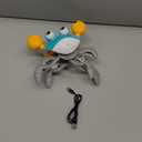 control future Crawling Crab Baby Toy - Infant Tummy Time Toys 3 4 5 6 7 8 9 10 11 12 Babies Boy 3-6 6-12 Learning Crawl 9-12 12-18 Walking Toddler 36 Months Old Music Development 1st Birthday Gifts (Green)