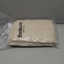 Bedsure 100% Cotton Blanket Queen Size for Spring Summer, Waffle Weave Thin Lightweight Breathable Blanket for Bed, Cotton Bedding Room Decor Gifts for Women, Men, Linen, 90" x 90"