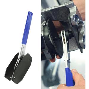 Brake Caliper Compression Tool,Caliper Piston Compressor Tool with 360 Rotating Ratchet,Car Ratchet Brake Piston Caliper Spreader,Dual Brake Hooks for Car Disc Brake Repair (Blue)