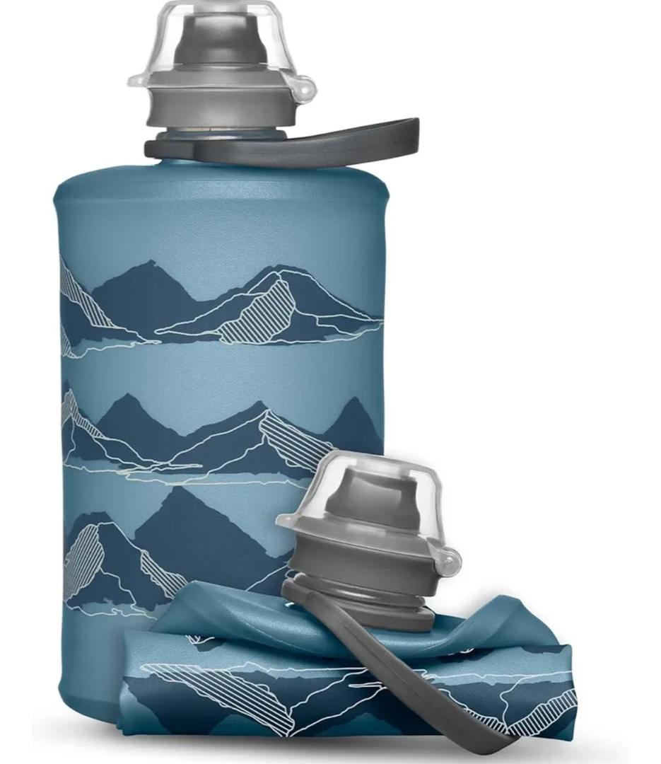 HydraPak Stow Collapsible Water Bottle – 350ml, 500ml, 1L – Ultralight, Leak-Proof, BPA-Free, Filter Compatible Travel & Hiking Flask