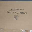 Farm To Home 100% Organic Cotton Cover Bed Pillows King Size Set of 2