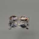 livho 2025 Trendy Oval Sunglasses - Stylish Polarized Shades for Everyday - Retro Metal Frames