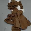 Frola Oil Shiny Stockings Pantyhose 360Seamless Crotch High Waist Smooth Tights for Women (Large, 2pairs Brown)