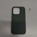 JETech Silicone Case for iPhone 15 Pro 6.1 Inch, Full Body Protection with Silky Touch, Anti-Shock Case (Midnight Green)