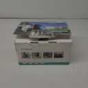 Solar Security Cameras Wireless Outdoor,360 View Battery Powered with Spotlight Color Night Vision,2K WiFi Home Security,PIR Sensor,Wireless Easy Install, 2.4 GHz Wi-Fi (White WiFi 2 Pack)