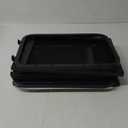 SNTD Shoe Rack - Expandable Shoe Organizer for Closet, Adjustable Metal Shoe Shelf Storage, Stackable Long Shoe Stand Holder for Garage, Entryway, Door Entrance (Black, 2-Tier)