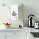 Funny Raccoon Hand Towels Decorative, Raccoon Bathroom Decor, Trash Panda Gifts for Women Decorative Hand Towels Drying Cloth for Kids Toddler Bath Room Washroom, 16x24 Inch