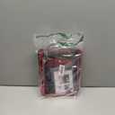 CCMAO Case for iPad (A16) 11th/10th Generation(2025/2022), iPad 10th Case with Kickstand & Pencil Holder, Heavy Duty Shockproof Hybrid Three Layer Protective Cover for Girls Women, Black+Red