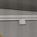 ChrisDowa Cordless Blackout Roller Shades for Windows, Striped Free-Stop Window Blinds with Privacy, Thermal Insulated Window Shades for Home, Office and Door. White, 21" W x 72" H