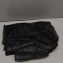 METAONLY Magnetic Screen Door Mesh Fits 36" x 80" Door - Curtain Size 38" x 82", Works for Patio, Sliding Door, Keeps Bug Mosquito Out, Fresh Air Flow, Black