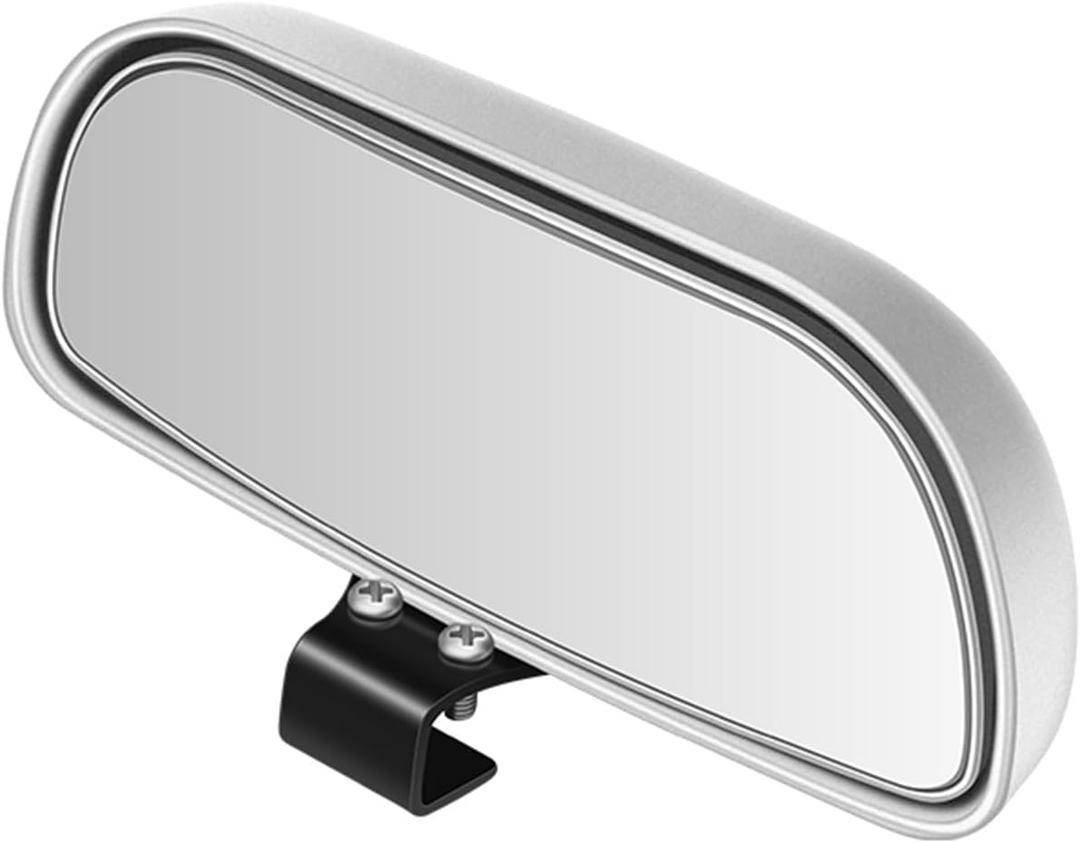 Blind Spot Mirror for Car, HD Glass Convex Wide Angle Blindspot Rear View Mirrors, Adjustable Clip On Car Side Mirror for Trucks SUVs Jeep RVs, Fits Max 0.16in/0.4cm Framed Mirrors
