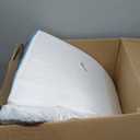Wedge Pillow for Sleeping, 7.5" Bed Wedge After Surgery, Back Pain Relief, Memory Foam Pillow Triangle Incline Wedge for Back Support, Leg Elevation