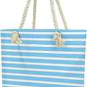 Fokongna Tote Bag For Women, Beach Bag Best Friend Travel Birthday Gifts, Travel Parties Vacation Shopping Essentials