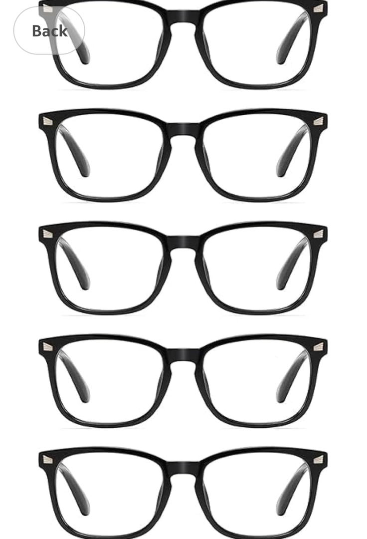 CCVOO Reading Glasses for Women/Men, Eyeglasses, Blue Light Readers for Women/Men, Computer Eye Glasses, Cheaters, +2.