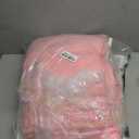 RONGFA Large Kids Tent Playhouse Basic Mat with Star Lights, Flags and Tote Bags, Play Tent Indoor & Outdoor, Washable Teepee Tent for Boys & Girls, Kids Play House for ToddlerPink