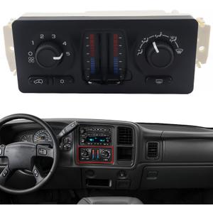 599-210XD Climate Control Module AC Heater HVAC Panel Compatible with 2003-2007 Chevy Silverado Tahoe Suburban Avalanche Trailblazer, GMC Sierra Yukon Envoy, Cadillac Escalade Climate Control Module
