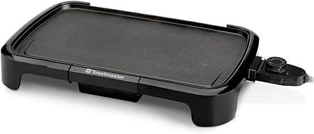 Toastmaster Nonstick Electric Griddle Family Size 10" x 16" Dip Tray New In Box