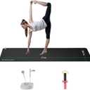 Grounding Yoga Mat - Exercise Fitness Pad, 71x24 Inch Upgraded Non-Slip Grounding Pad with 15ft Cord, Earth Connected Mats for Yoga Sleep Work Meditation Anxiety Reduction