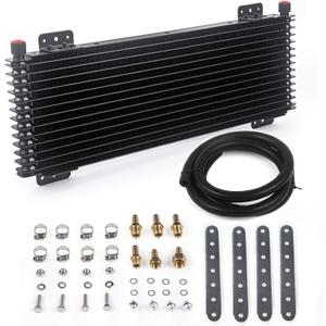 ZHSYMX 40k Transmission Oil Cooler LPD47391,Black
