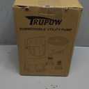 Sump Pump 1 HP Submersible Water Pump With 25ft. Hose Kit 3980 GPH Thermoplastic Portable Electric Utility Pump for Swimming Pool Garden Basement Tub Pond Draining