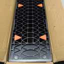 OULEME Low Profile Car Service Ramp with Anti-Slip Blocks, Oil Changes& Maintenance, 2-1/2" Lifting Height, 3 Ton Truck Vehicle 2 Pack