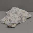 BuLuTu Muslin Cotton Kids Pillowcases for Girls Boys Shabby Chic Blue Floral Print Pillow Case Beige Toddler Pillowcases Standard Size Pillow Cover with Ruffles, 20"x26", 1 pc (Freesia)