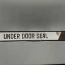 2 Pack - 36" Kerf-in Door Bottom Seal Replacement, Intertek Tested Non-Toxic Materials, Double Bulb Weather Stripping for Exterior Doors, Easy Install, Black, KS-MD2544