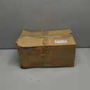 qiqee 100PCS Gift Bag with Handles Bulk Kraft Deep Blue Paper Bags Multiple Uses (11"x5"x8"inch Medium Size)