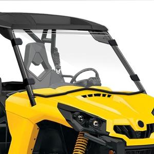StarknightMT 2011-2020 Commander Full Windshield, UTV Front Windshield Compatible with Can Am Commander 800 and Commander1000 2011 2012 2013 2014 2015 2016 2017 2018 2019 2020