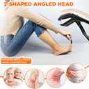 Toenail Clippers for Seniors Thick Toenails, Upgrade Angled Head Large Toe Nail Clippers for Men with Wide Jaw Opening, Sharp Heavy Duty Fingernail Clipper Cutter with Catcher Long Handle -Black
