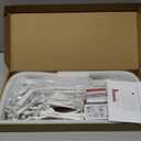 Litever Kitchen Under Cabinet LED Lighting Kit, Super Bright, 6 PCS 12 Inches Light Bars, Plug-in or Hardwire Power Adapter, 31W 2000 Lumen, for Cabinet Counter Shelf Workbench (Daylight White 5000K)