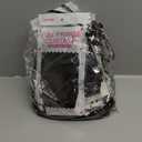 10 Pack Foil Curtain Backdrop Black Metallic Tinsel Foil Fringe Curtains Photo Booth Props for Birthday Wedding Engagement Baby Shower Bachelorette Christmas Holiday Celebration Party