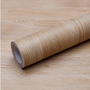 Peel and Stick Wallpaper Contact Paper Wood Natural Oak Wood Grain Contact Paper Thicken Textured for Cabinets and Drawers Countertops Waterproof Self Adhesive Vinyl 23.6" x 393"