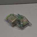 Der Rose 2 Pack Fake Plants Succulents Plants Artificial Cactus Plants in Wood Pots with Pink Flowers for Farmhouse Bathroom Decor