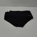 FINETOO Tummy Control Underwear for Women High Waisted Nylon Brief No Show Womens Bikini Seamless Panties 4pack S-XXXL (Black)