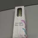 2 x Glissura Curl Defining Brush for Curly Hair, Detangles and Styles Wet or Dry Curls, Perfect for Waves and Coils (Black)