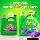 Gain Liquid Laundry Detergent, Now with Odor Defense, Moonlight Breeze Scent, 132 fl oz, 100 Loads