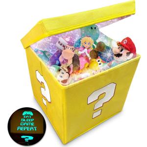 Super Gaming 14 Storage Glowing Box Perfect for Gaming, Parties, Birthdays - Large