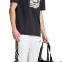 Adidas Mens Camouflage Shape Graphic T-Shirt (Medium, Black)