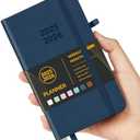 Forvencer Pocket Planner 2025-2026, Weekly & Monthly Planners with Tabs for Purse 3.5" x 6", 12 Months (July 2025 - June 2026), Small Daily Academic Calendar with Elastic Band, Hardcover Agenda, for Women, Teacher