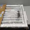 Babelio Baby Gate for Doorways and Stairs, 26"-40" Auto Close Dog Gate, PressGuard C5, Easy Install Pressure Mounted Gate, fits for Narrow and Wide Doorways, Safety Gate Door for Child and Pets (White)