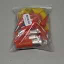 Caulk Finisher Kit Caulking Nozzle Tips Stainless Steel with Connection Bases Replacement 30 Pieces