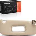 A-Premium Right Passenger Side Sun Visor Compatible with Dodge Ram