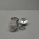 3 inch/75mm Button Maker Mold - Interchangeable Die Mold for Slide Rail Button Maker Machine - Silver Metal & Resin - 1 Piece