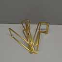 Plate Holder Easel Display Stand - 6 inch Metal Plate Stands for Display - Tabletop Picture Stand - Gold Iron Easels for Display Pictures | Photo Frames | Book | Decorative Plates | Plaque - 3 Pack