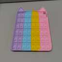 Besoar Cute Silicone Case for iPad 9th/8th/7th for Women - Cute Cartoon Kawaii Fashion Unique Design for Girls Kids Teens Boys Girly for iPad 7/8/9, Cat