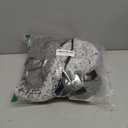 ACRABROS Car Seat Cover Baby: Winter Infant Carseat Canopy for Boy Girl Newborn, Zipper Peeping Window, Warm Cozy Cold Weather Waterproof Fitted, Heather Grey